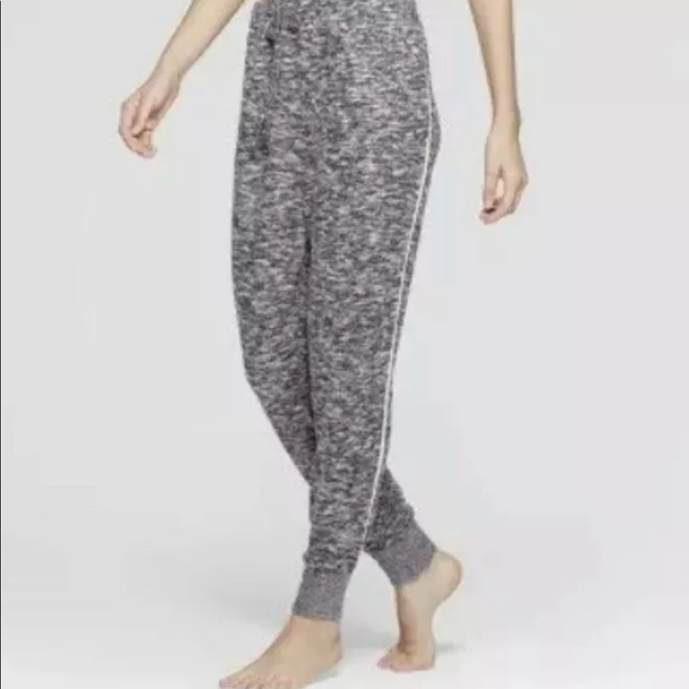 Colsie Cozy Lounge Jogger Pants Charcoal Gray